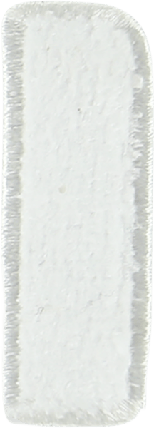 Coconut Terry Letter Patch