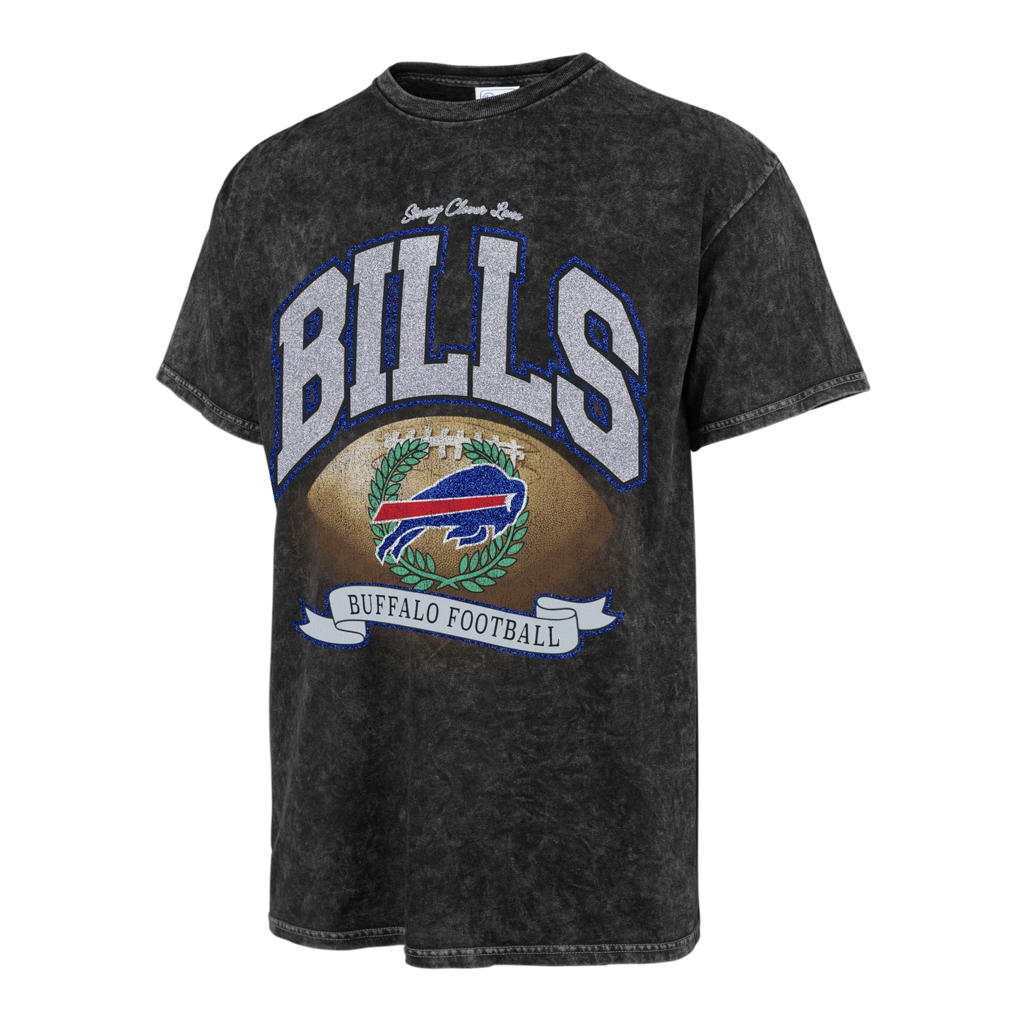 Stoney Clover Lane X '47 Buffalo Bills Glitter Rocker Vintage Tee