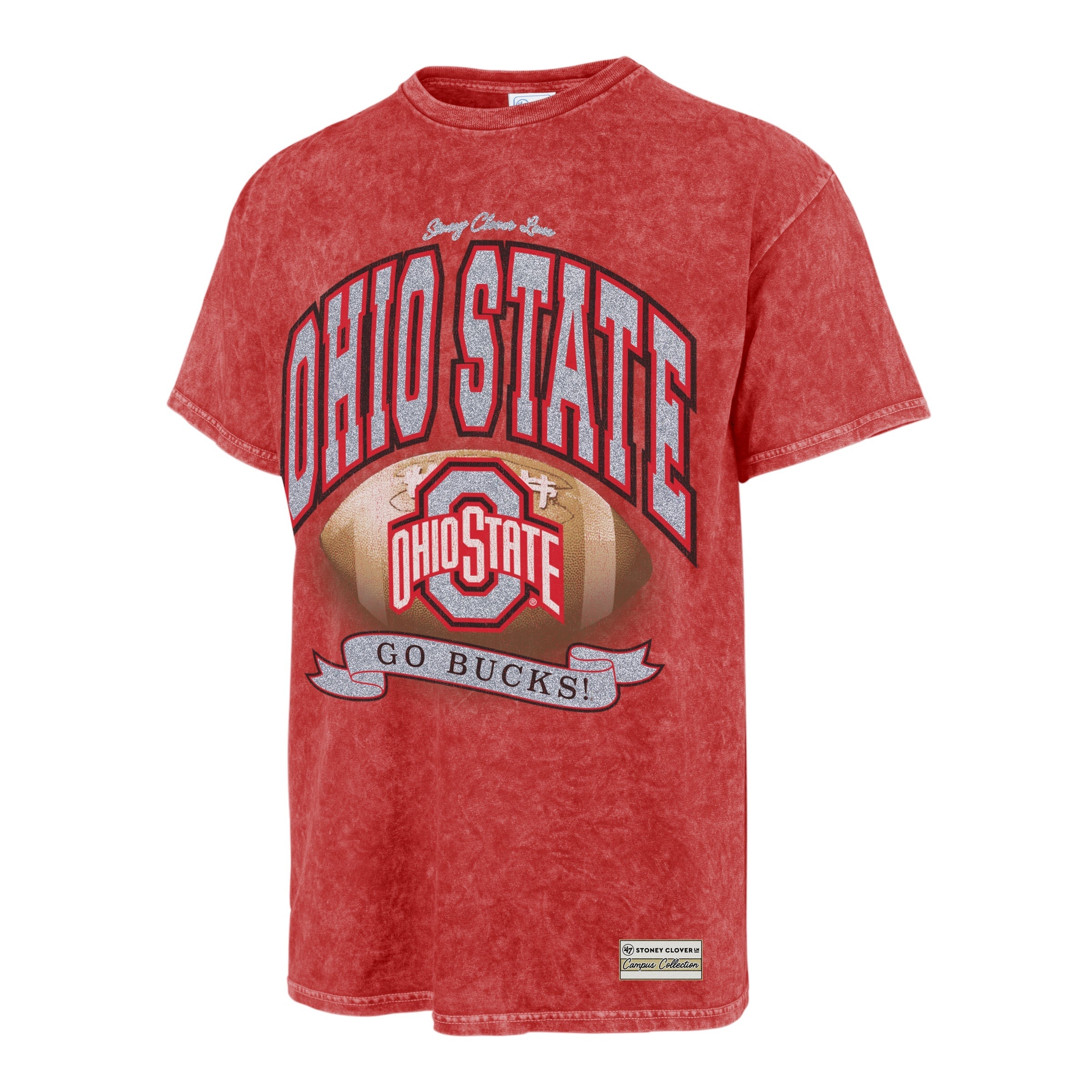 Stoney Clover Lane X '47 Ohio State University Glitter Rally Vintage Tubular Tee