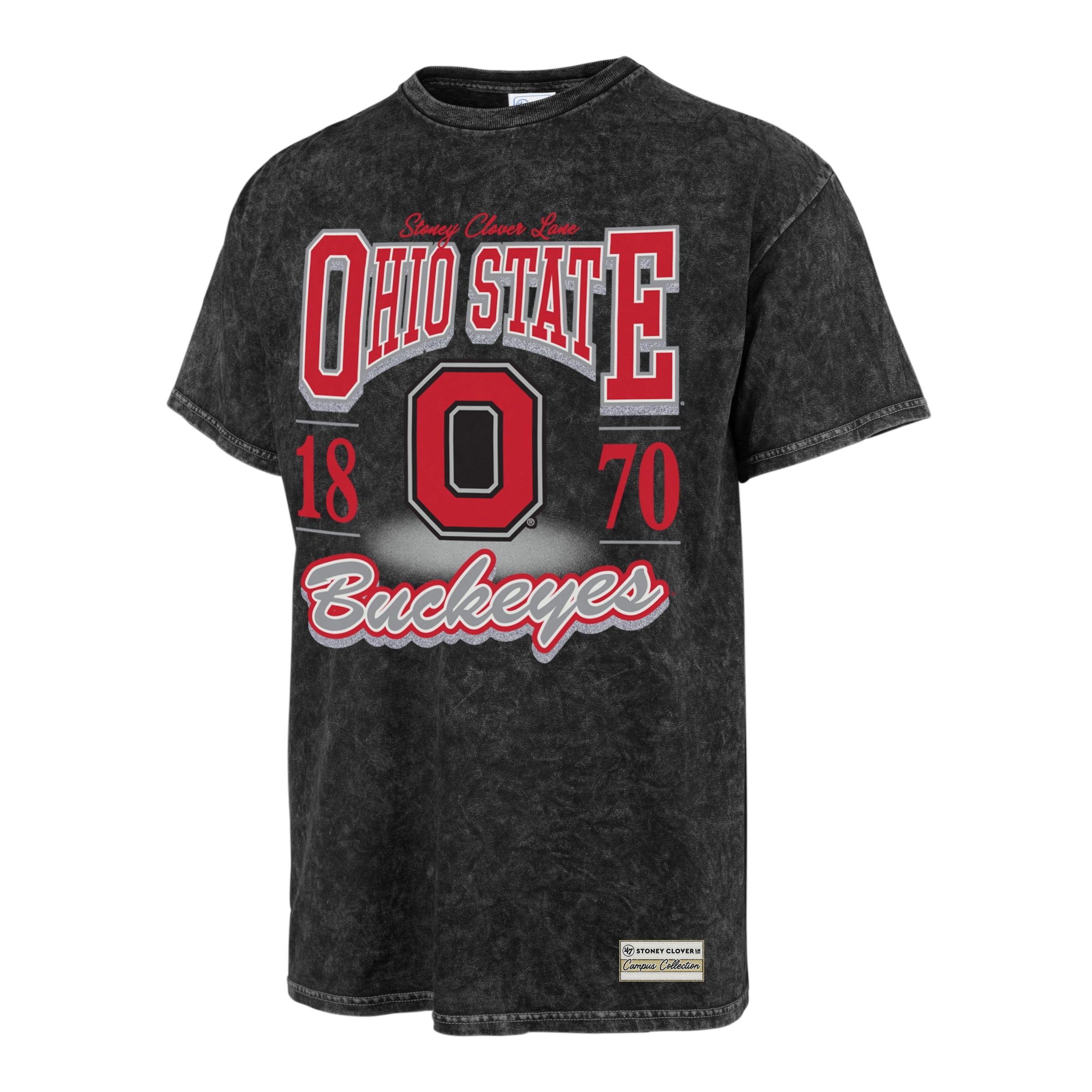 Stoney Clover Lane X '47 Ohio State University Glitter Spirit Vintage Tubular Tee