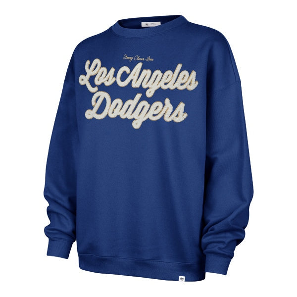 Stoney Clover Lane X '47 Los Angeles Dodgers Patch Back Oversized Crew - Stoney Clover Lane