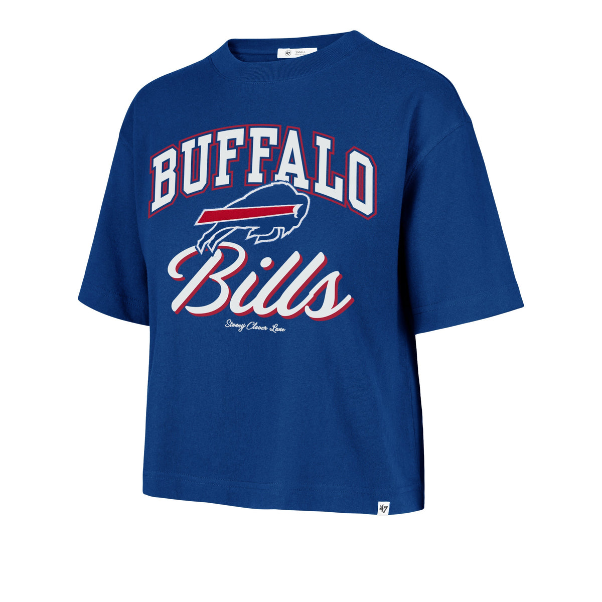 Stoney Clover Lane X '47 Buffalo Bills Big Script Reed City Tee