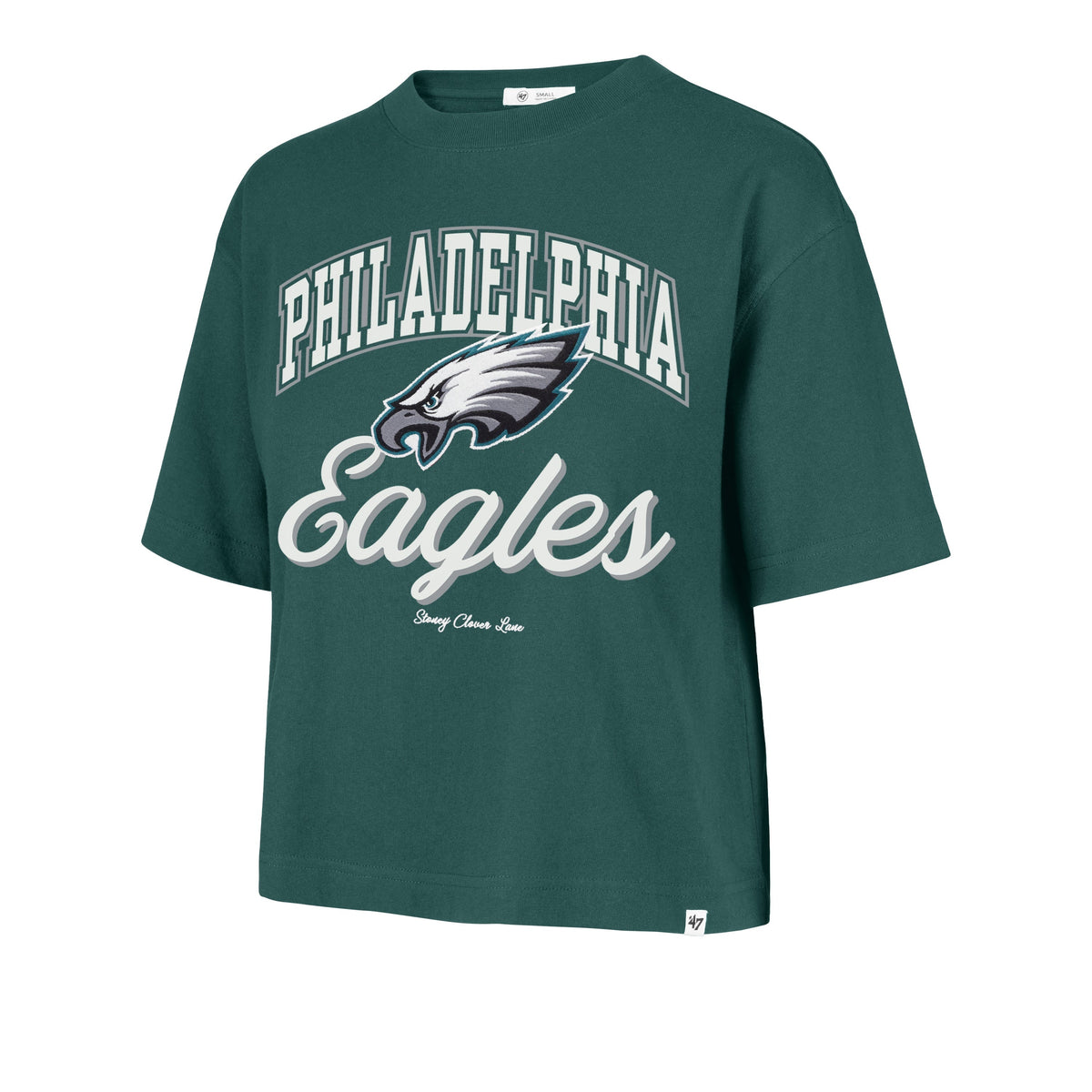 Stoney Clover Lane X '47 Philadelphia Eagles Big Script Reed City Tee