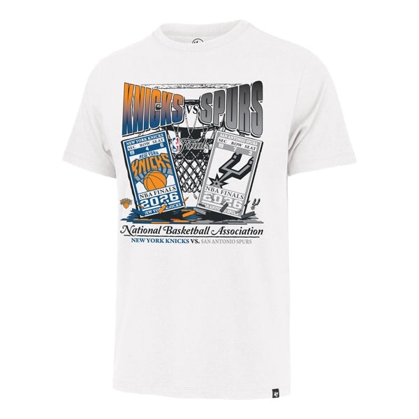 NBA Playoffs Dueling Teams White Wash Playoff Franklin Tee Mens