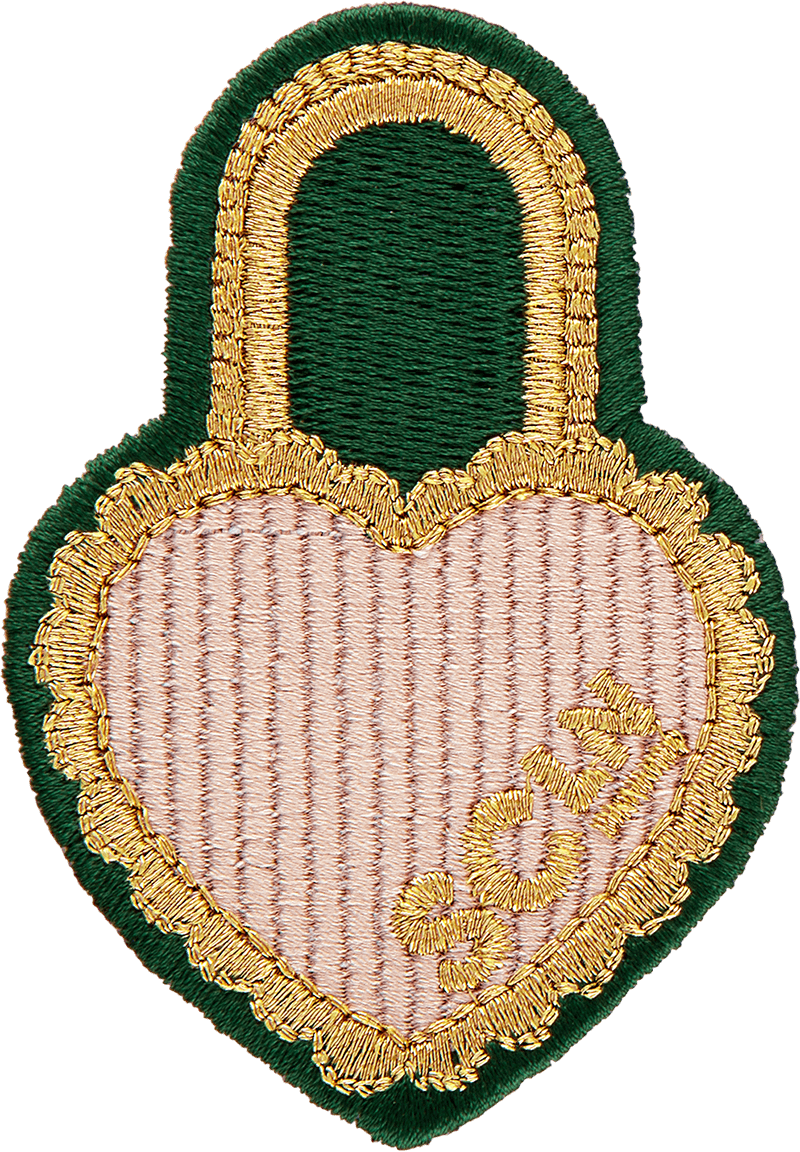 Heart Lock Patch