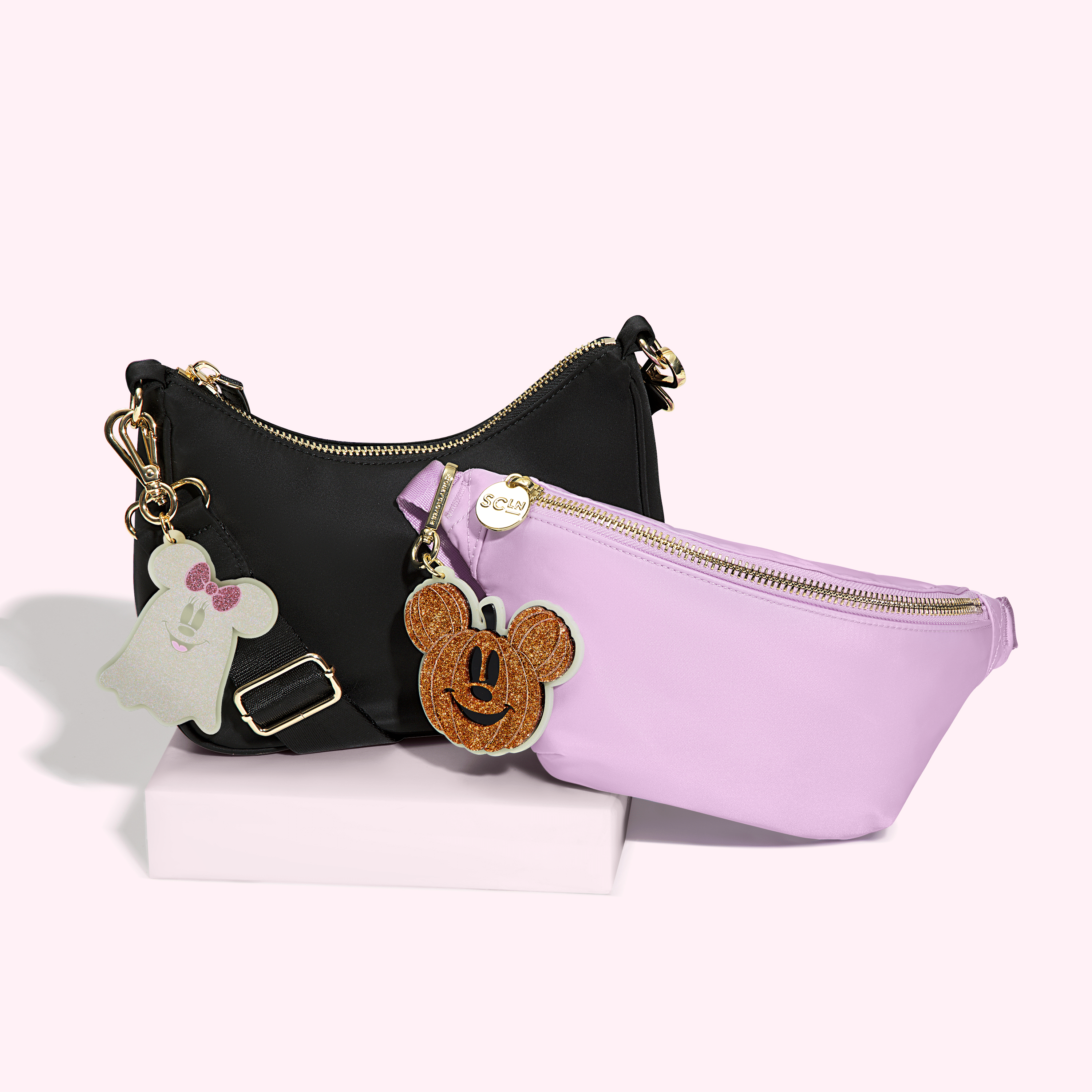 Disney Mickey & Friends Halloween Pumpkin Bag Charm