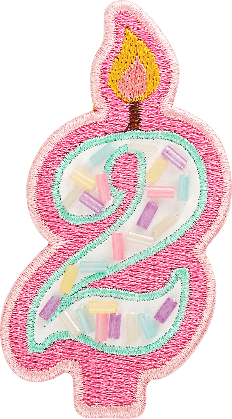 Birthday Candle Patch