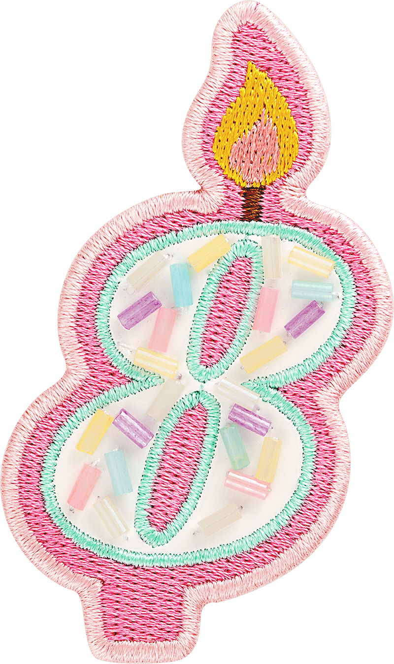 Birthday Candle Patch