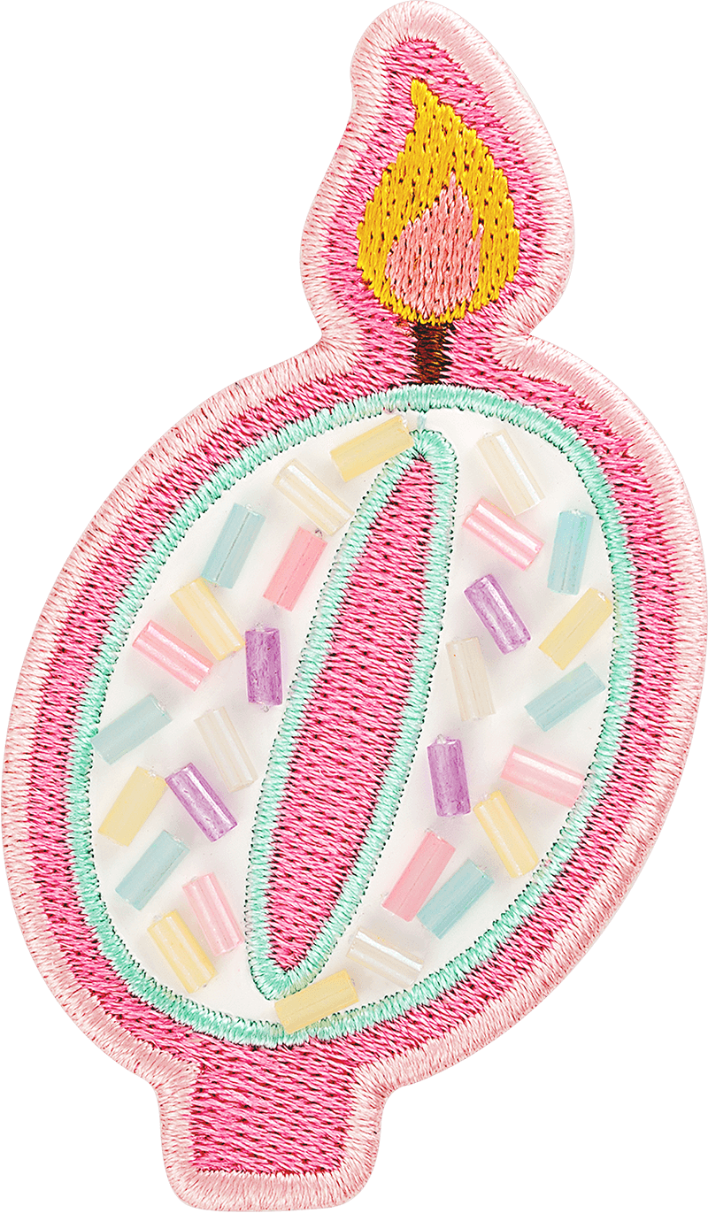 Birthday Candle Patch