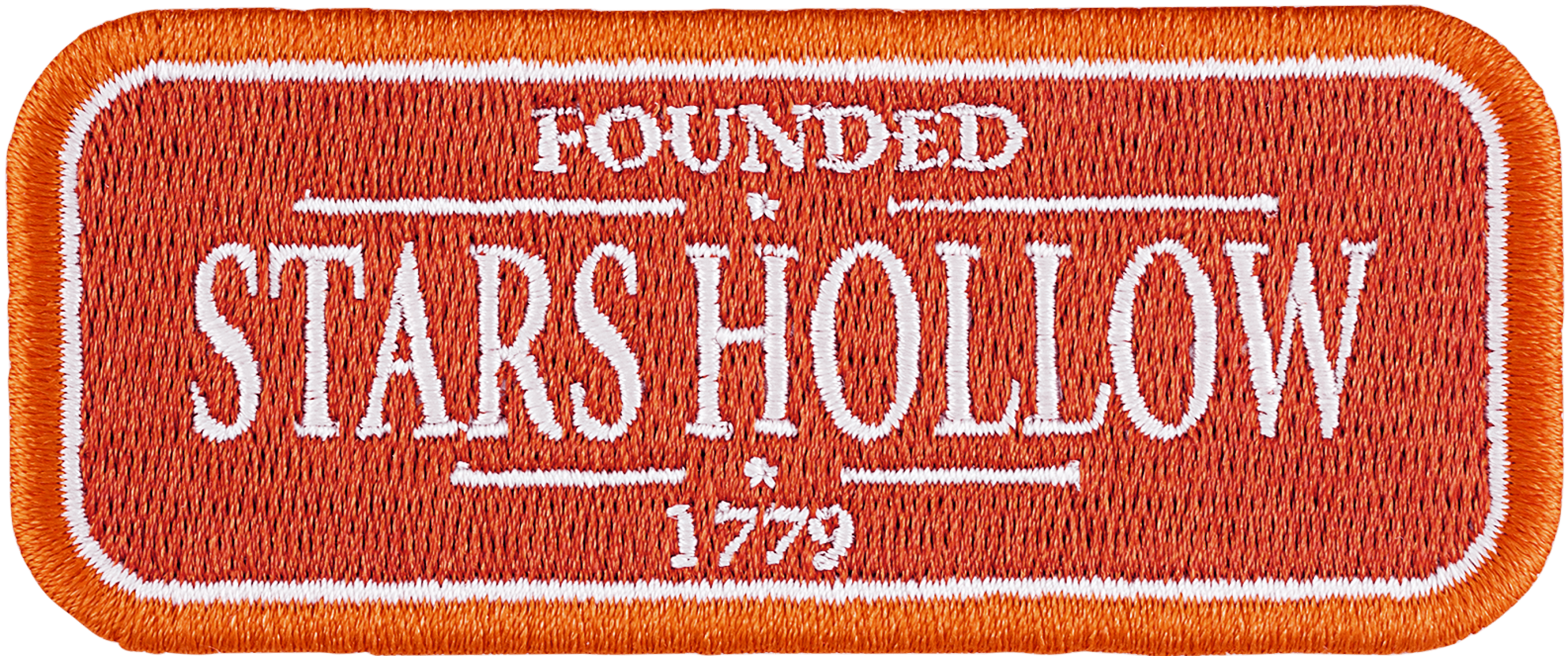Stars Hollow Plaque Patch