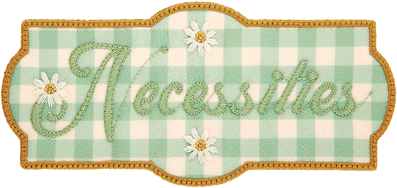 Gingham Necessities Patch