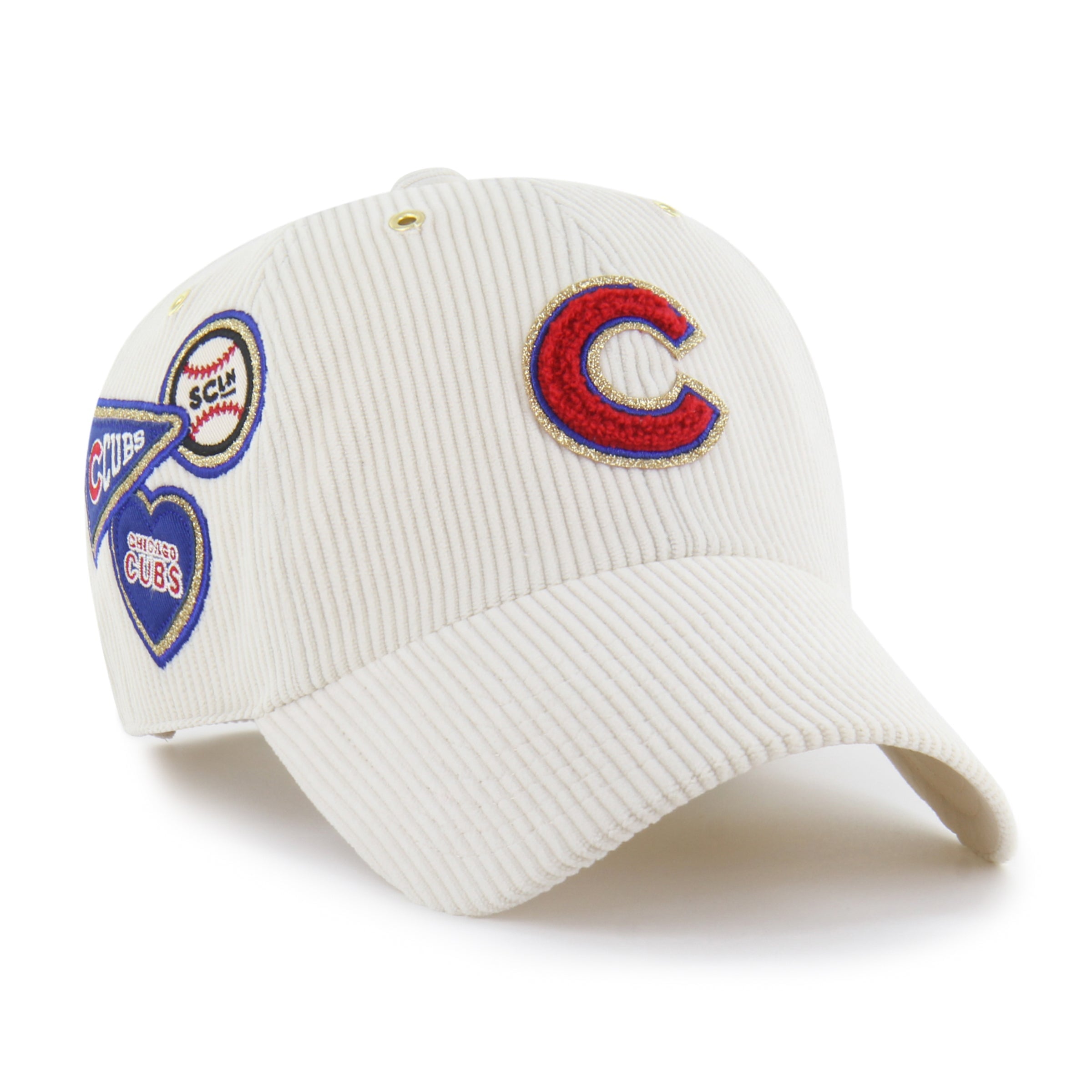 Stoney Clover Lane X '47 Chicago Cubs Badges Charm Clean Up Hat - Stoney Clover Lane