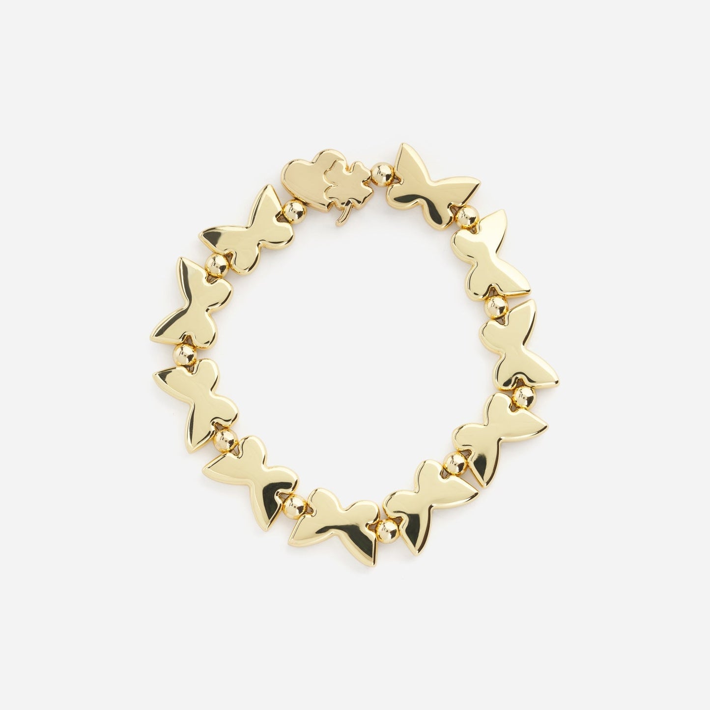 Beaded Butterfly Bracelet