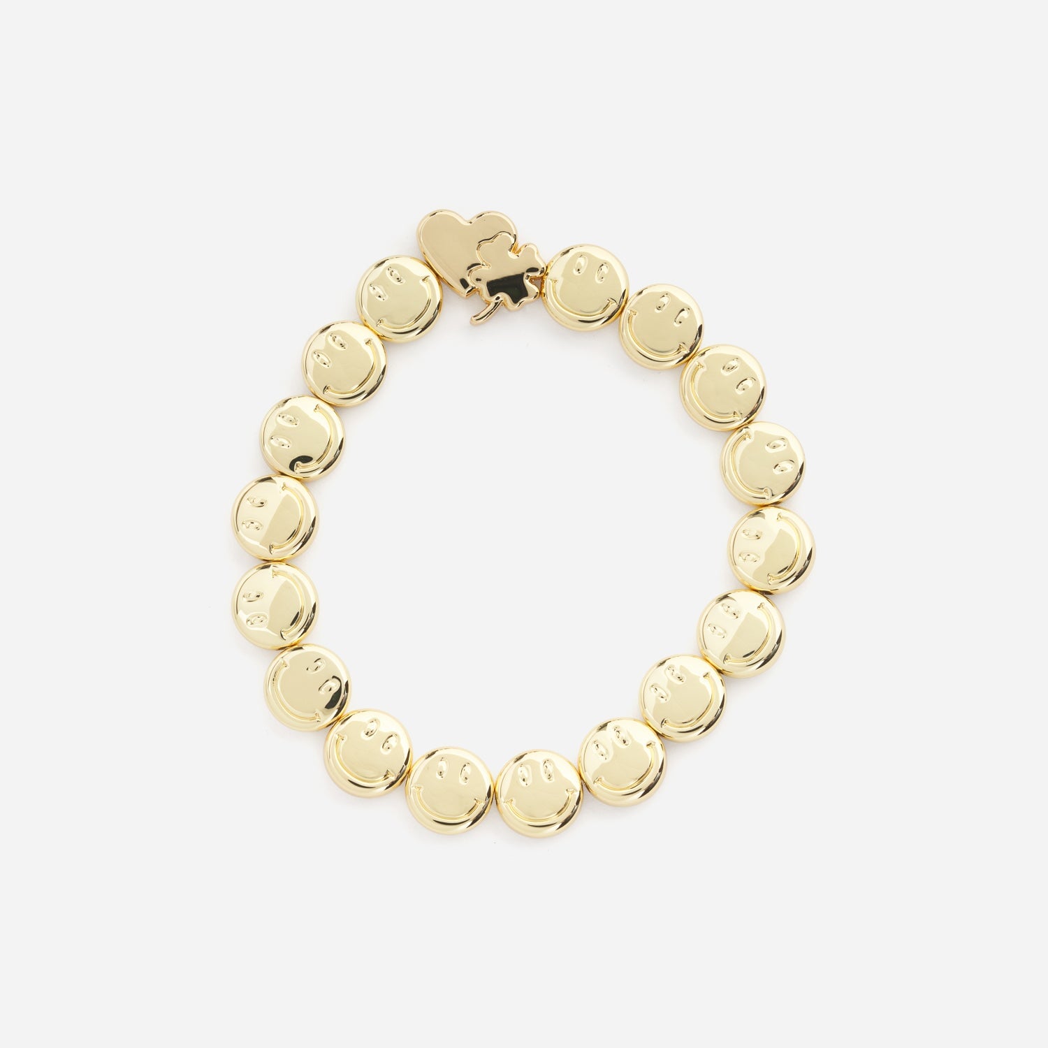 Beaded Smiley Face Bracelet