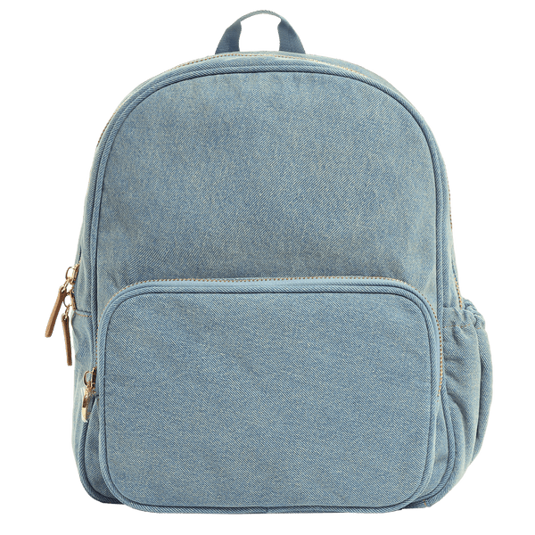 Denim Adult Mini Backpack - Customizable