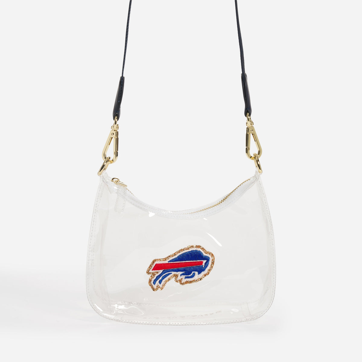 NFL Clear Curved Crossbody Bag