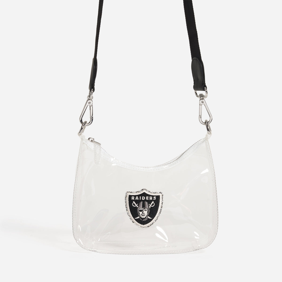 NFL Clear Curved Crossbody Bag