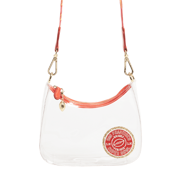 SULA Curve leather bag n.SSign カズタ Super Bowl Clear Curved Crossbody Bag | Stoney Clover Lane