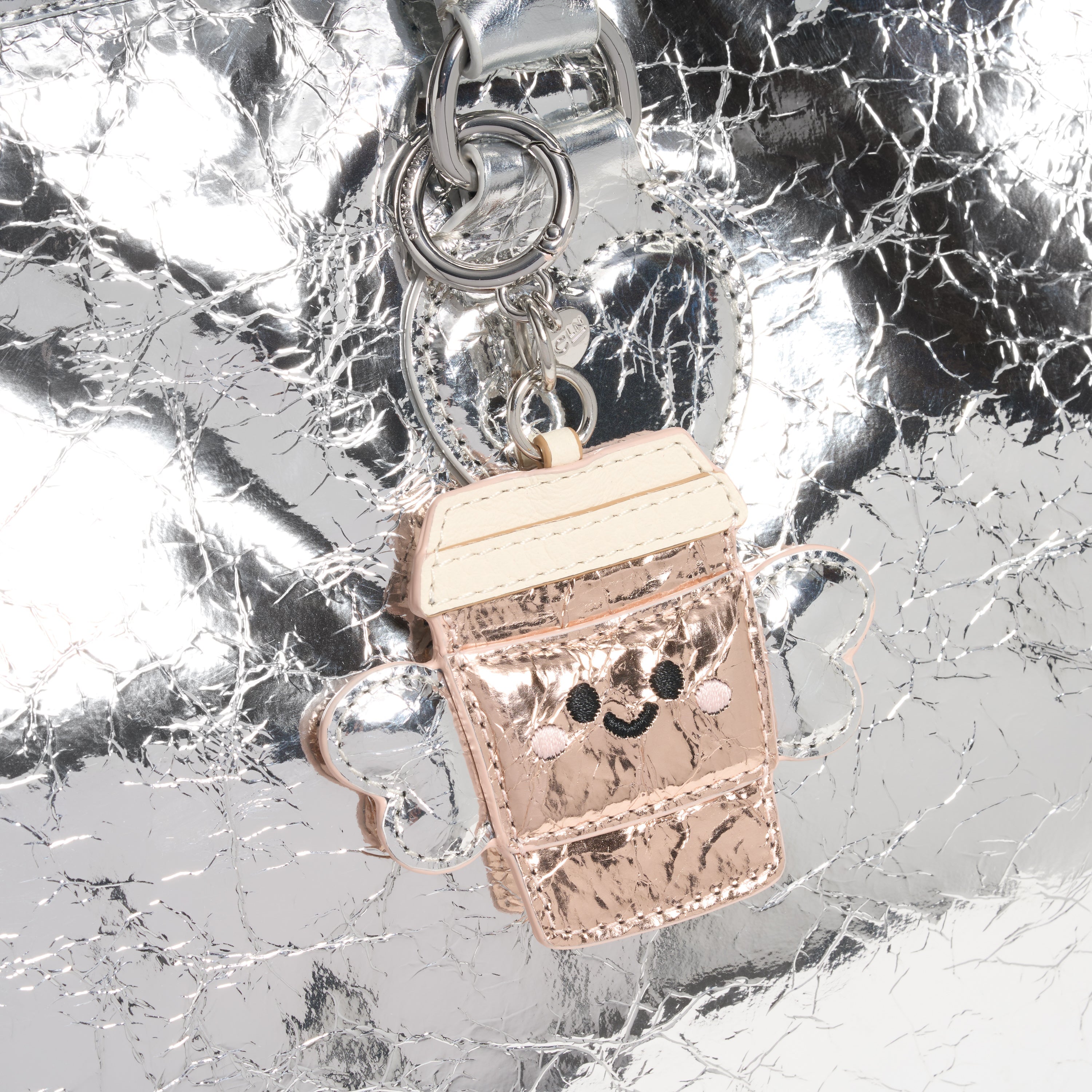 Lainey Latte Bag Charm | Stoney Clover Lane