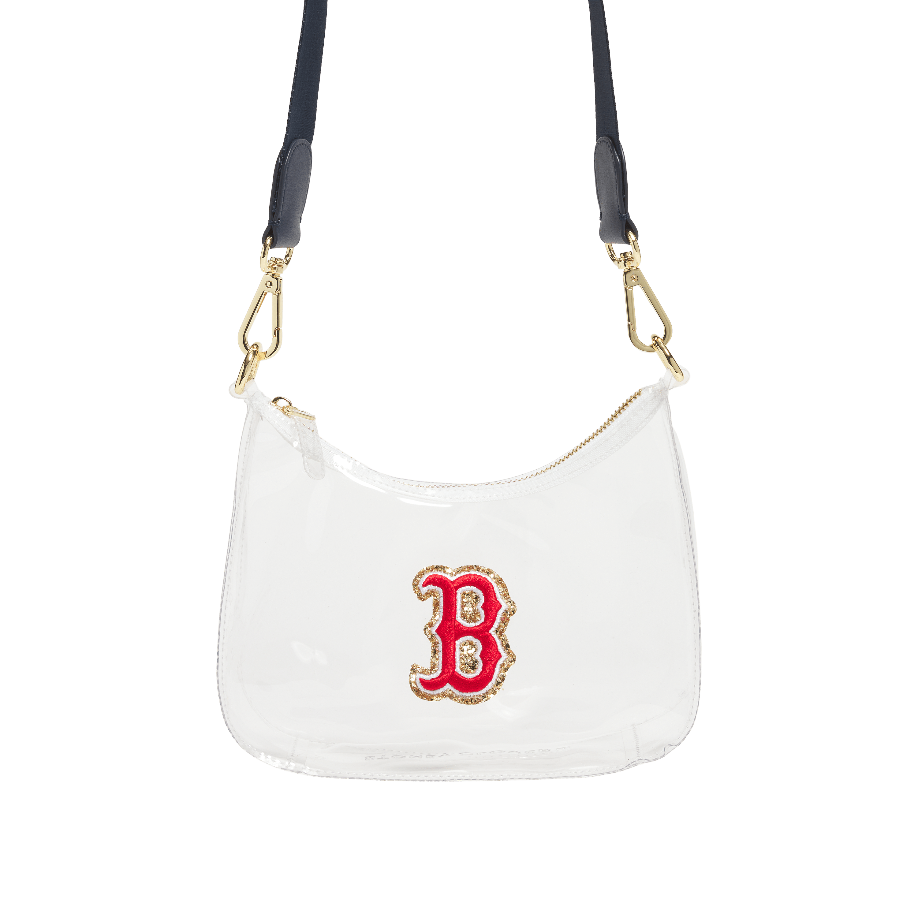 Clear Curved Crossbody Bag