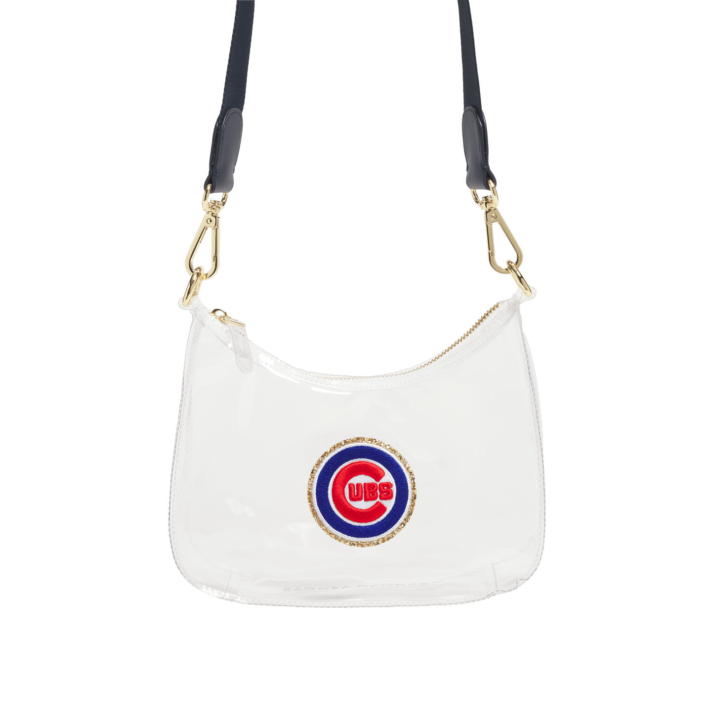 Clear Curved Crossbody Bag