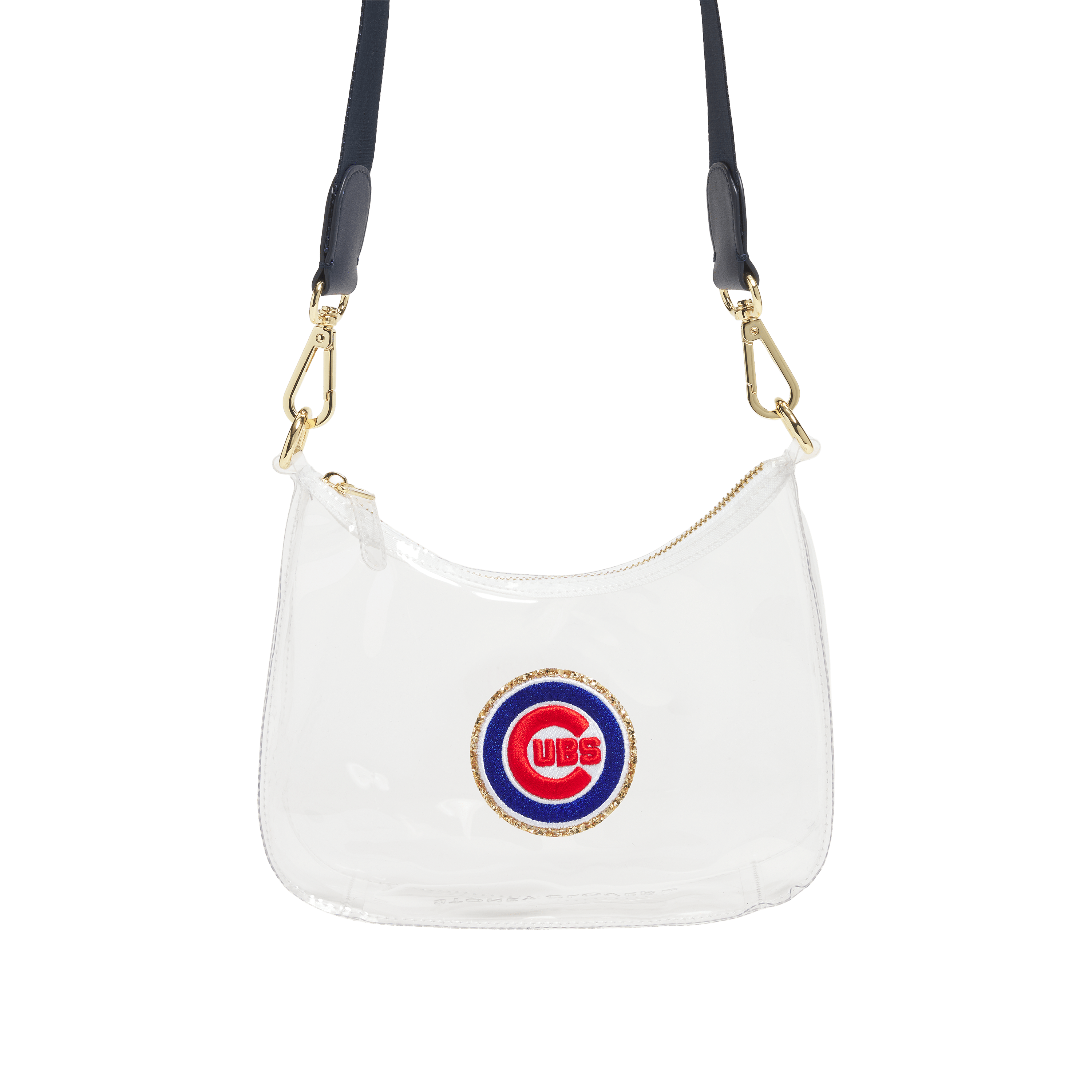 Clear Curved Crossbody Bag