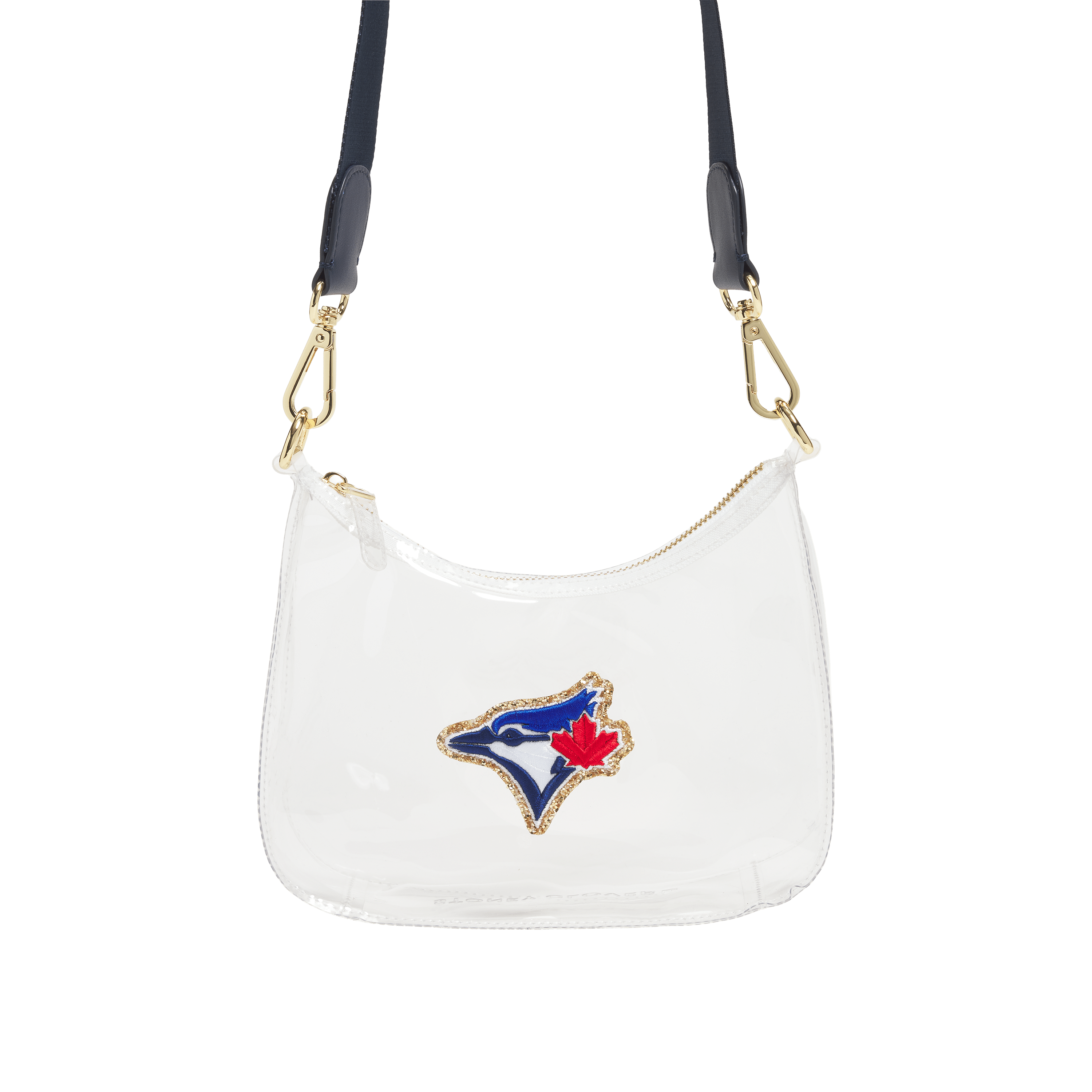 Clear Curved Crossbody Bag