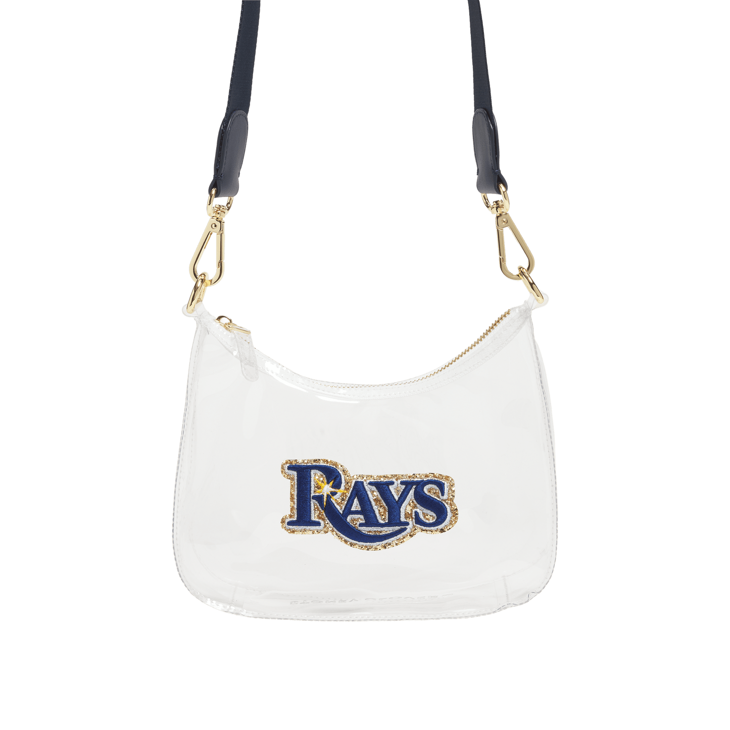 Clear Curved Crossbody Bag