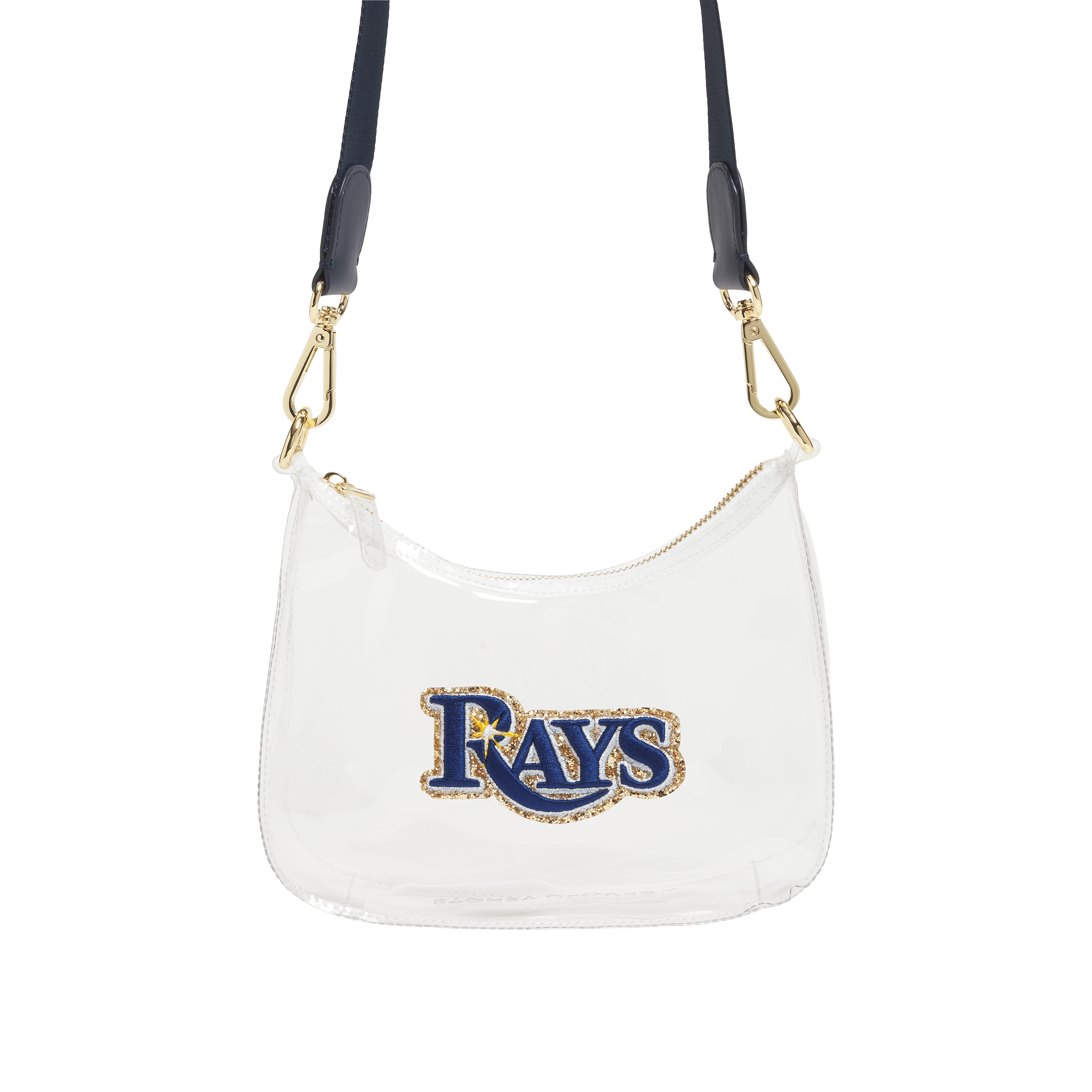 Clear Curved Crossbody Bag