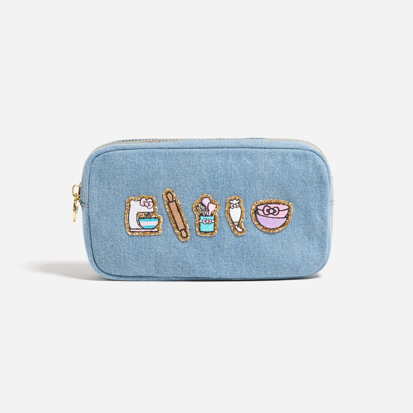 Hello Kitty Denim Small Pouch
