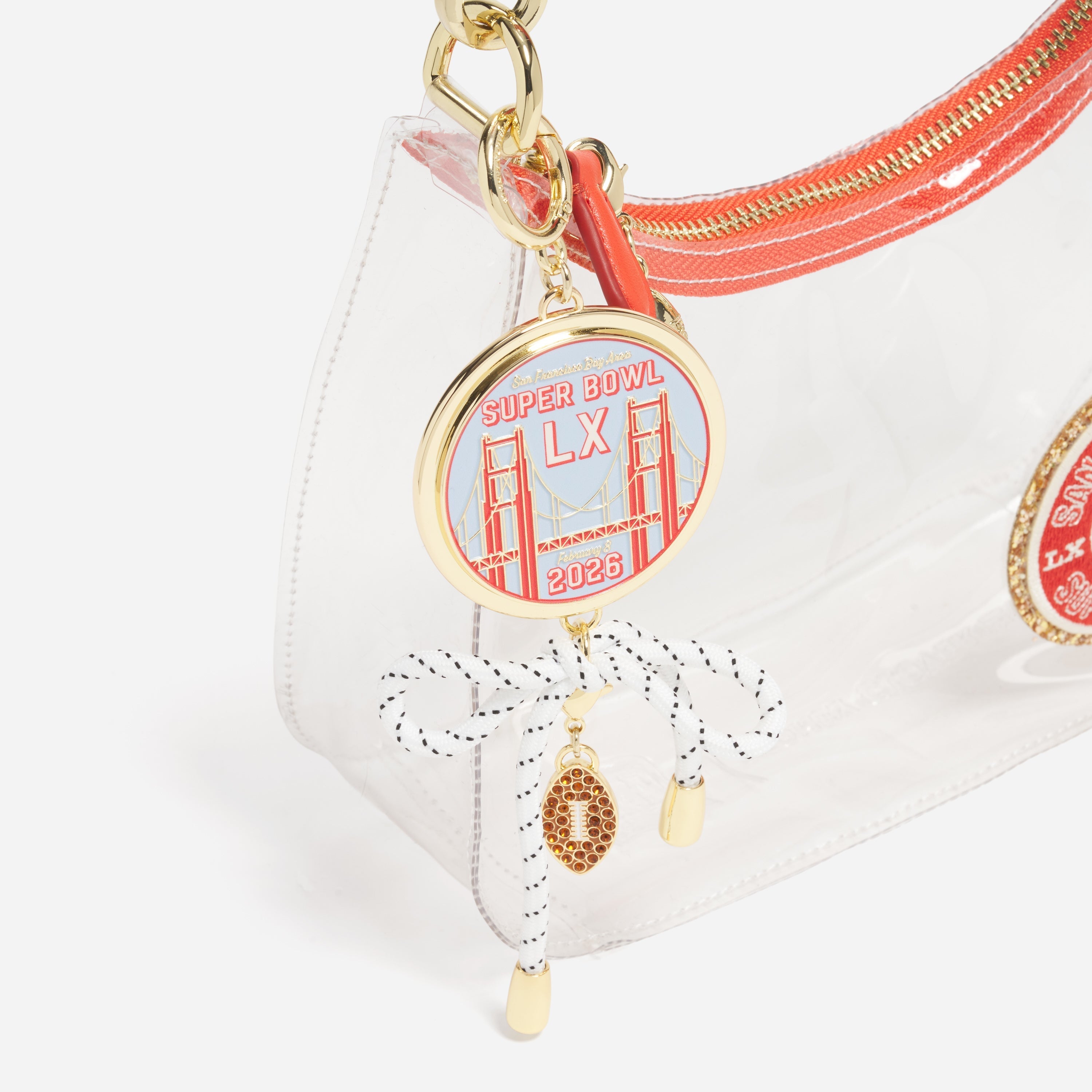 Super Bowl Bag Charm