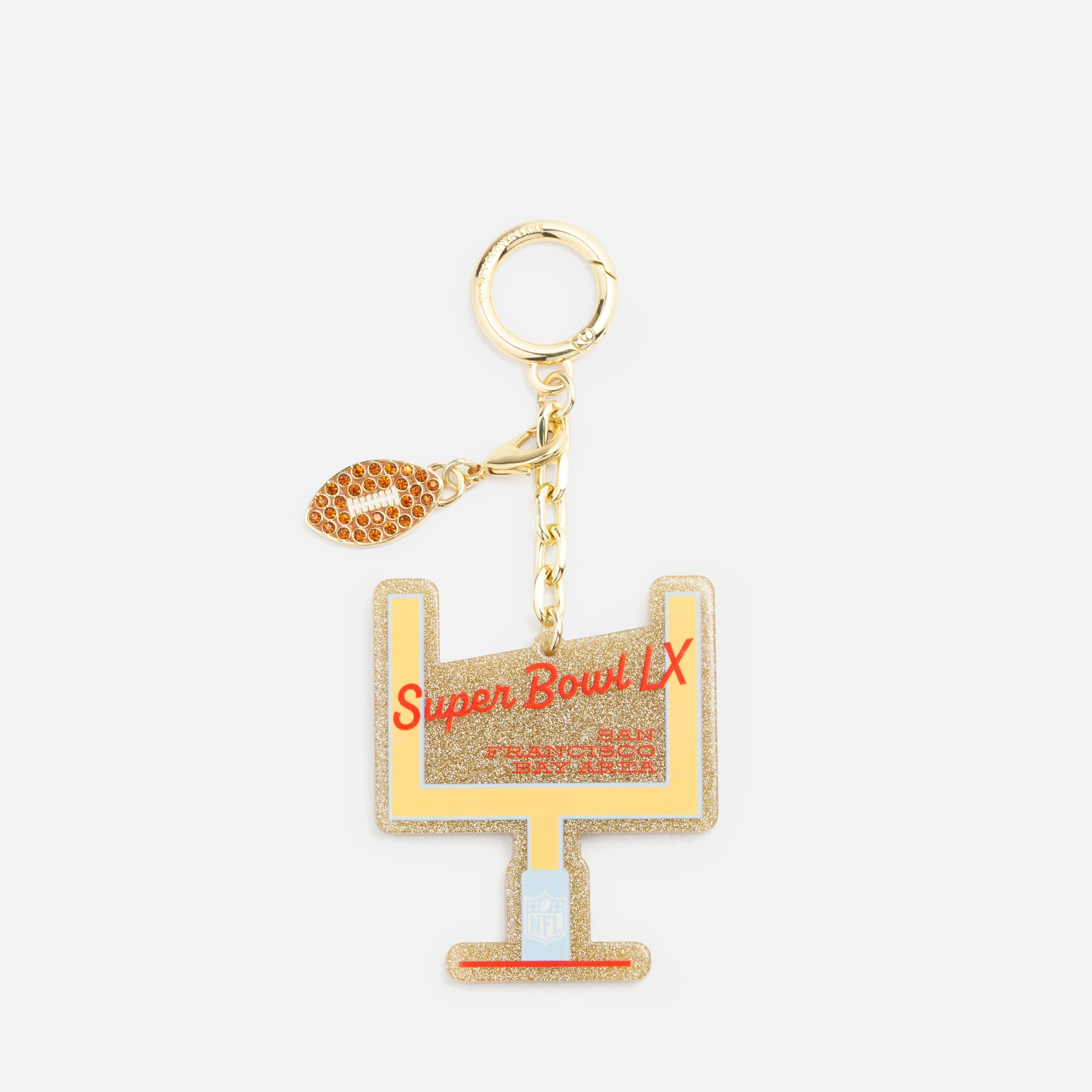 Super Bowl Bag Charm