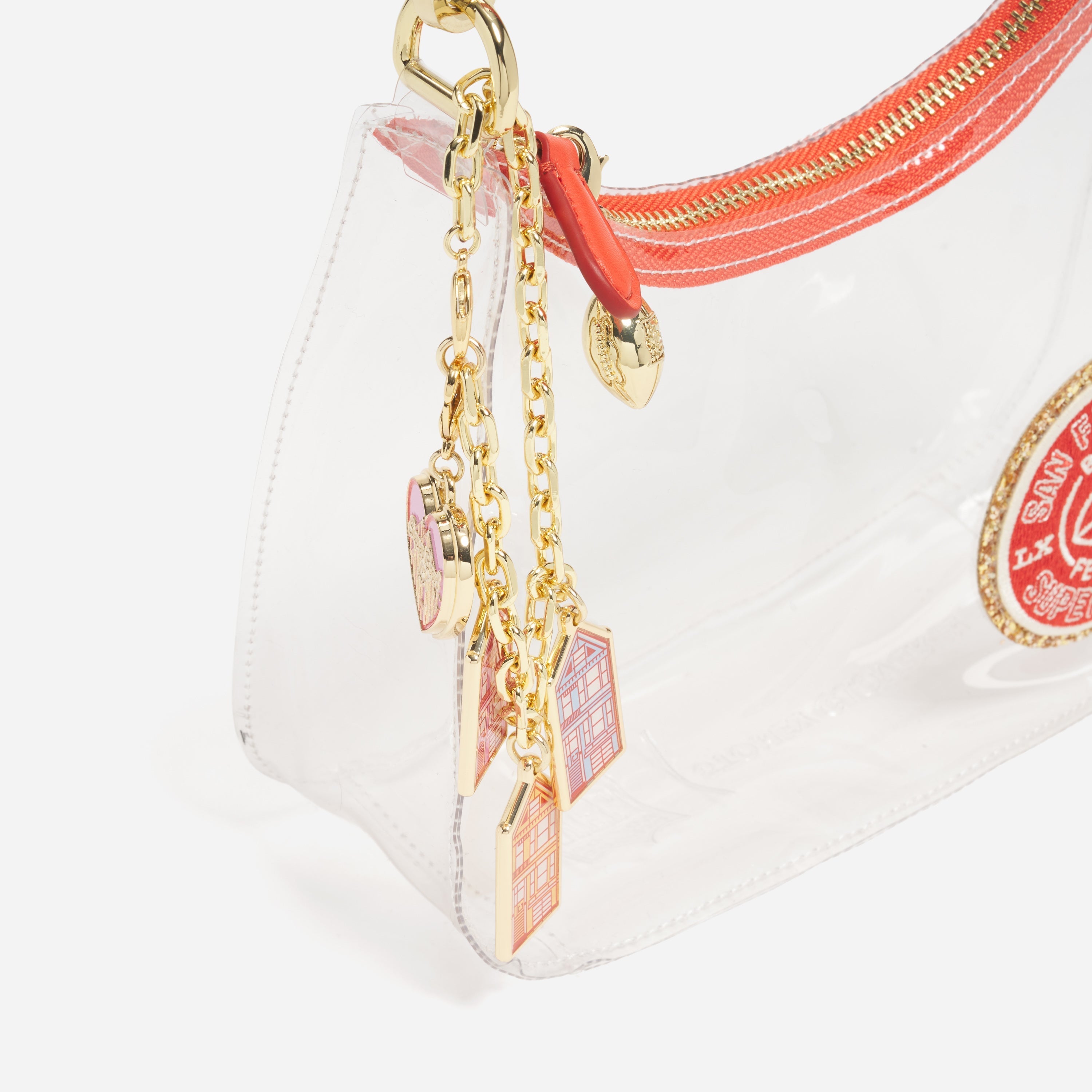 Super Bowl Bag Charm Cluster