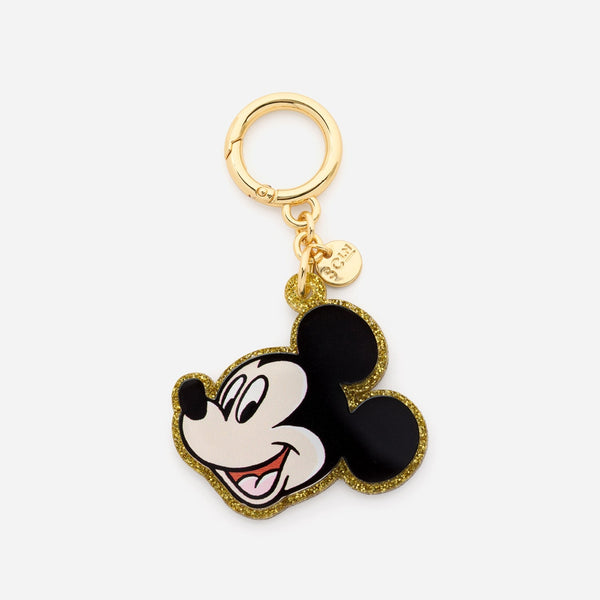 新品☆Mickey Mause／Leather Charm COACH® | Disney X Coach Mickey Mouse Collectible Bag Charm