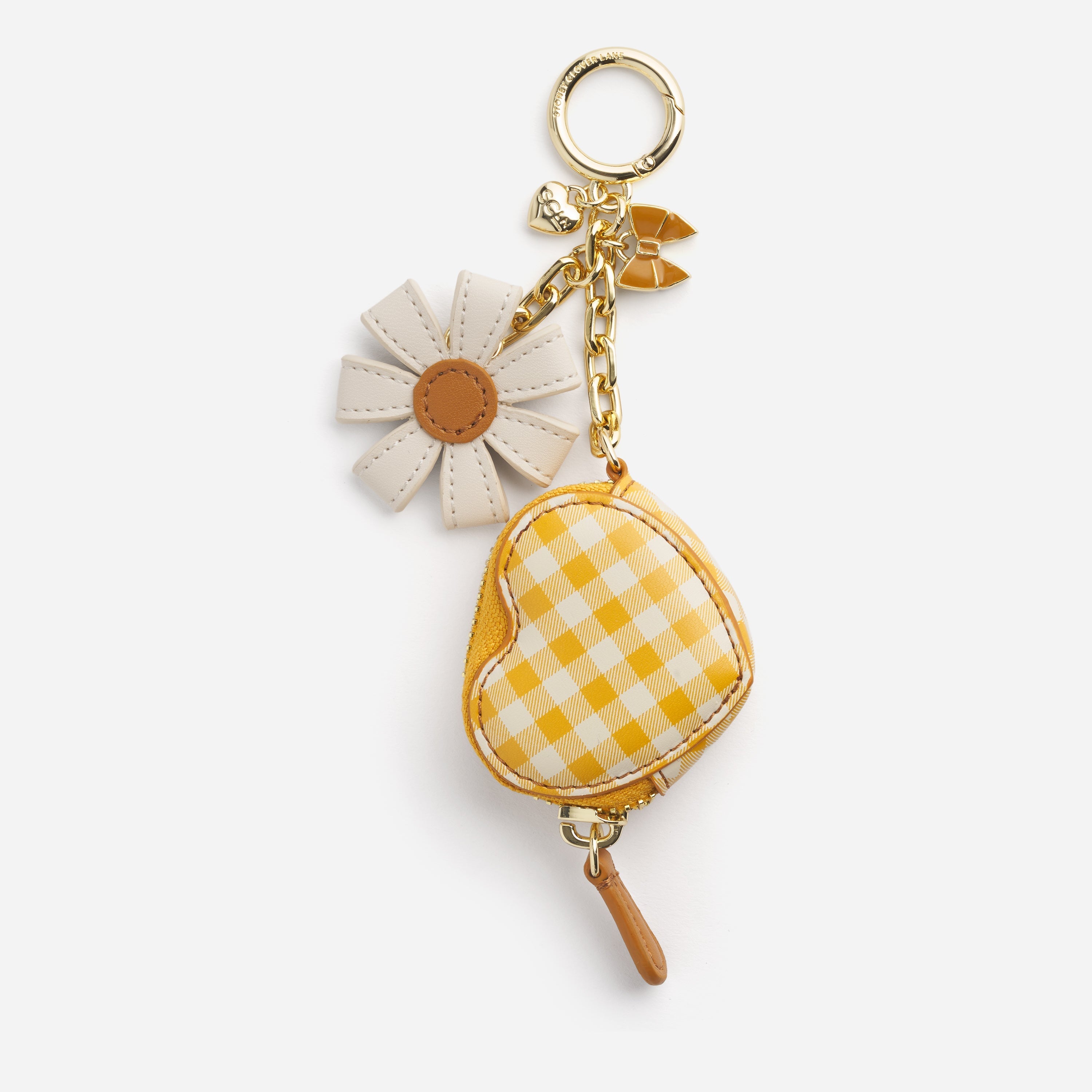 Mini Heart Pouch Bag Charm