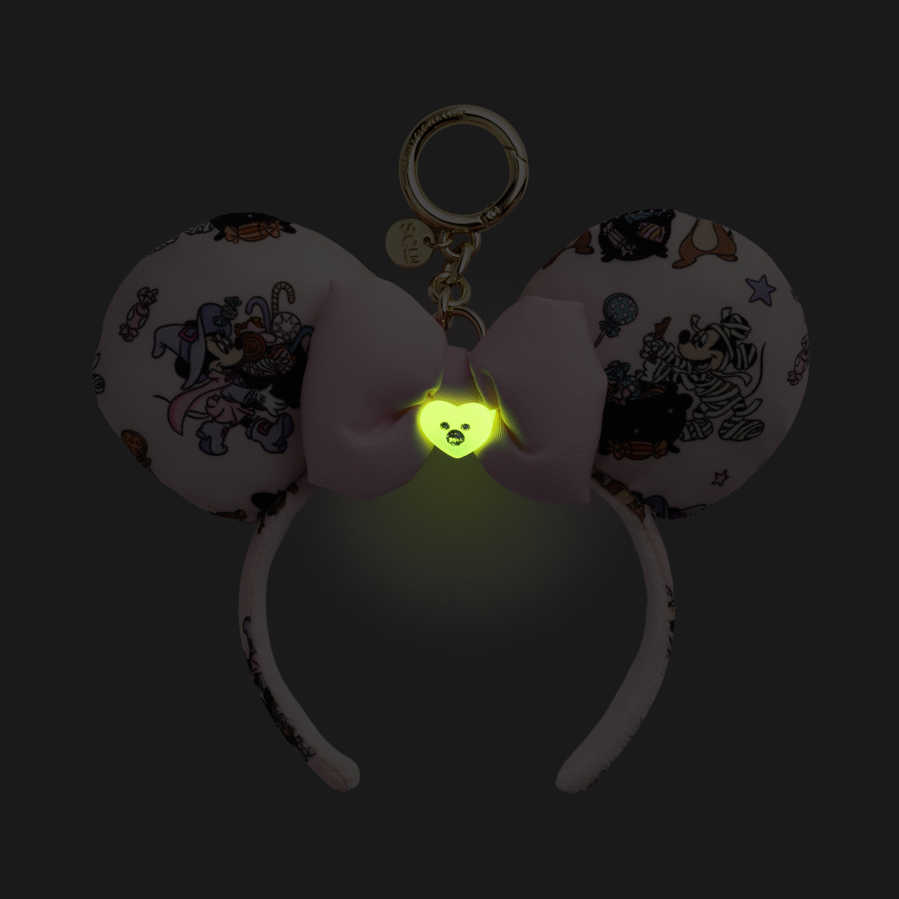 Disney Mickey & Friends Halloween Minnie Mouse Ears Bag Charm
