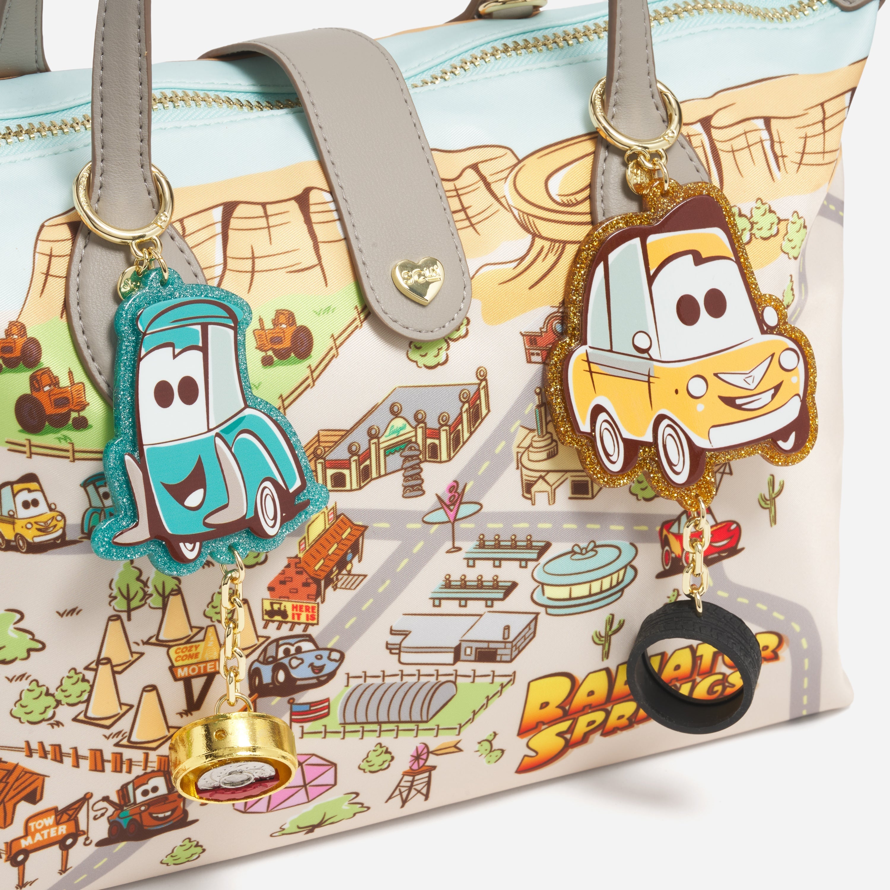 Disney Pixar Cars Guido and Luigi BFF Bag Charm Set - Stoney Clover Lane