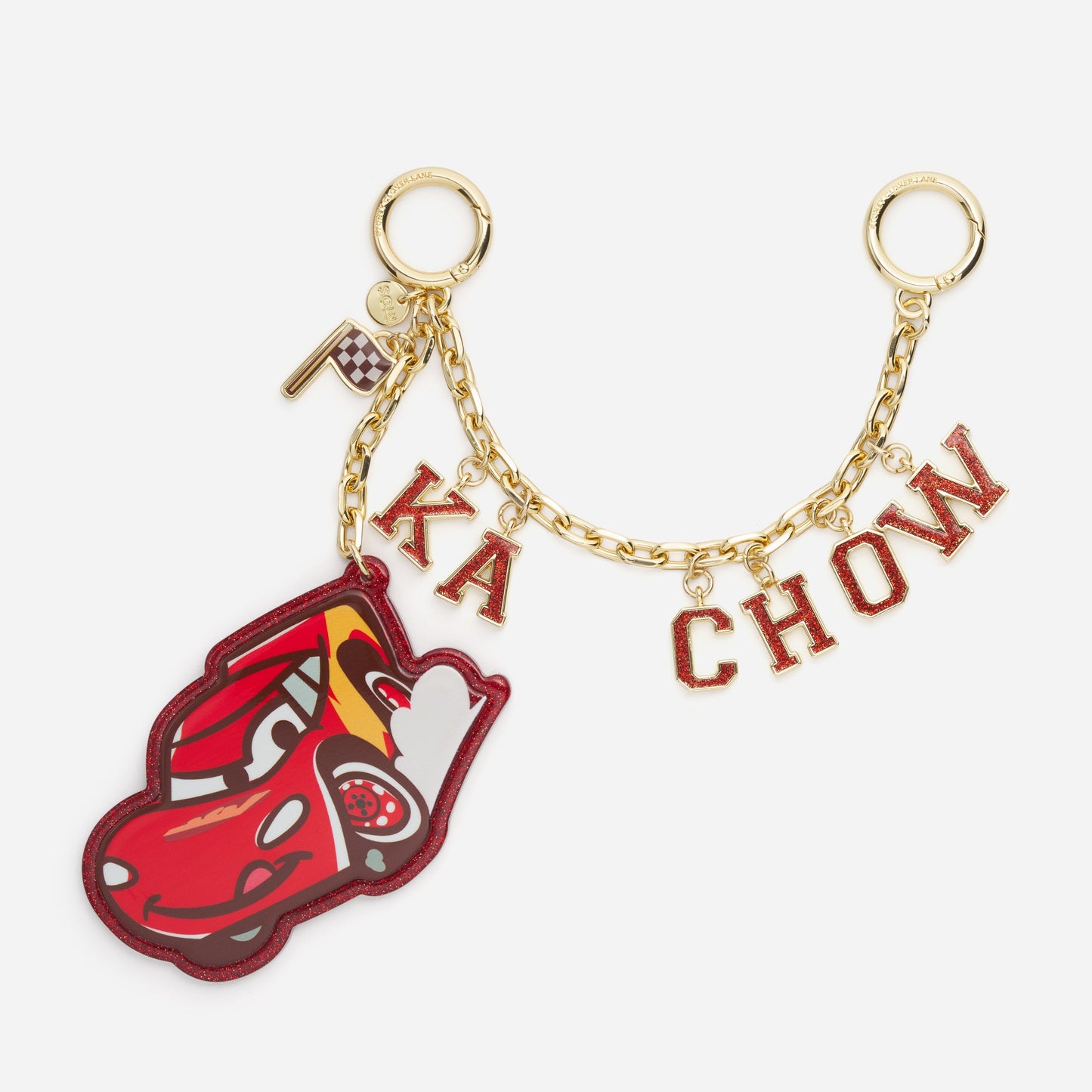 Disney Pixar Cars Lightning McQueen Bag Charm - Stoney Clover Lane