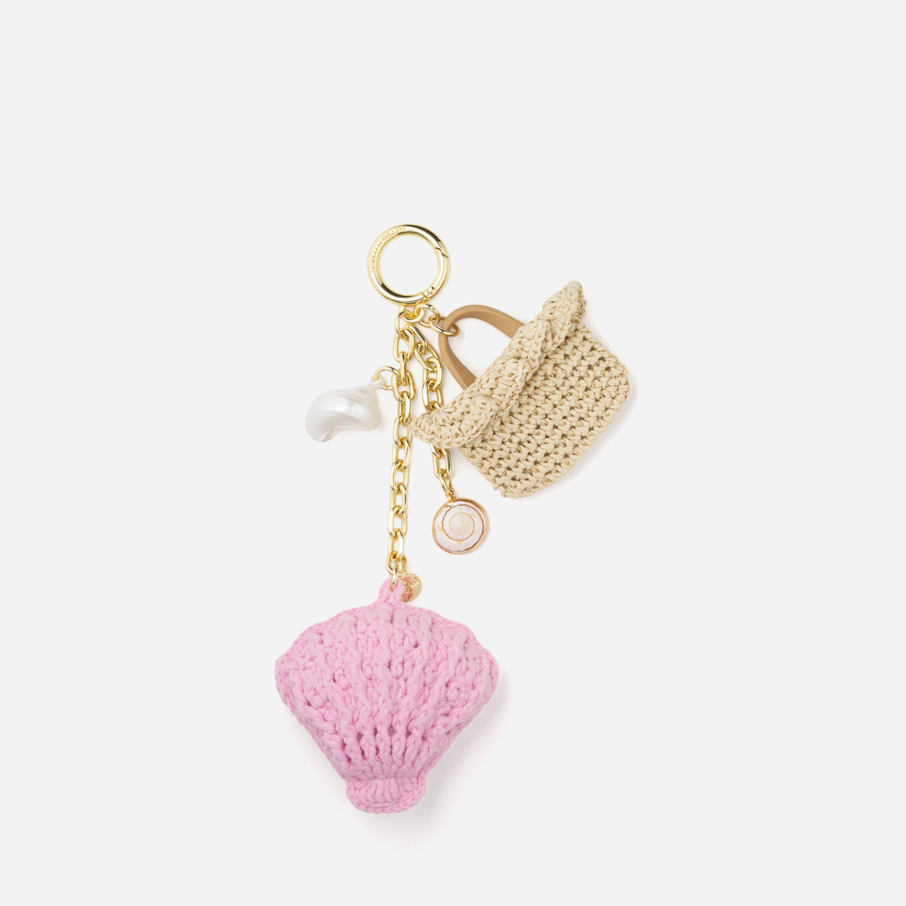 Seashell Bag Charm Cluster - Stoney Clover Lane