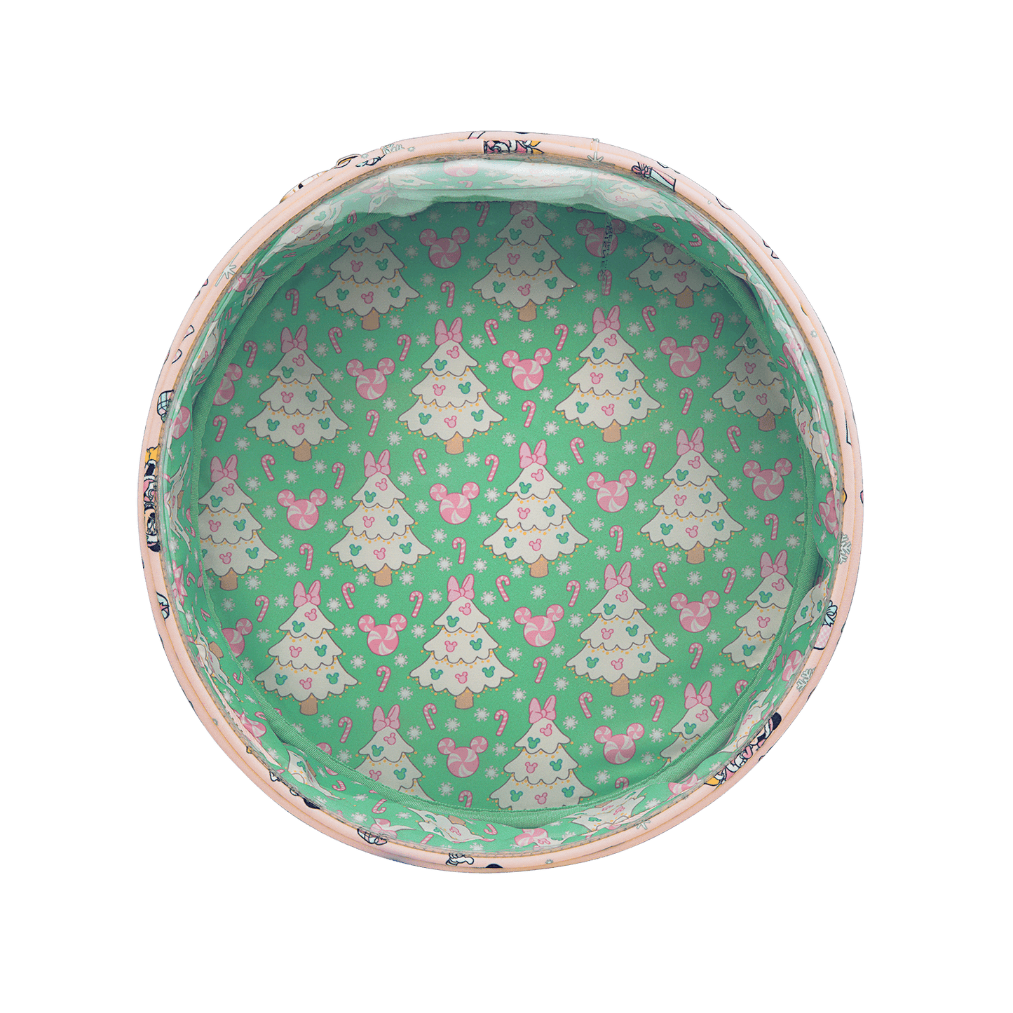 Circle Open Top Pouch