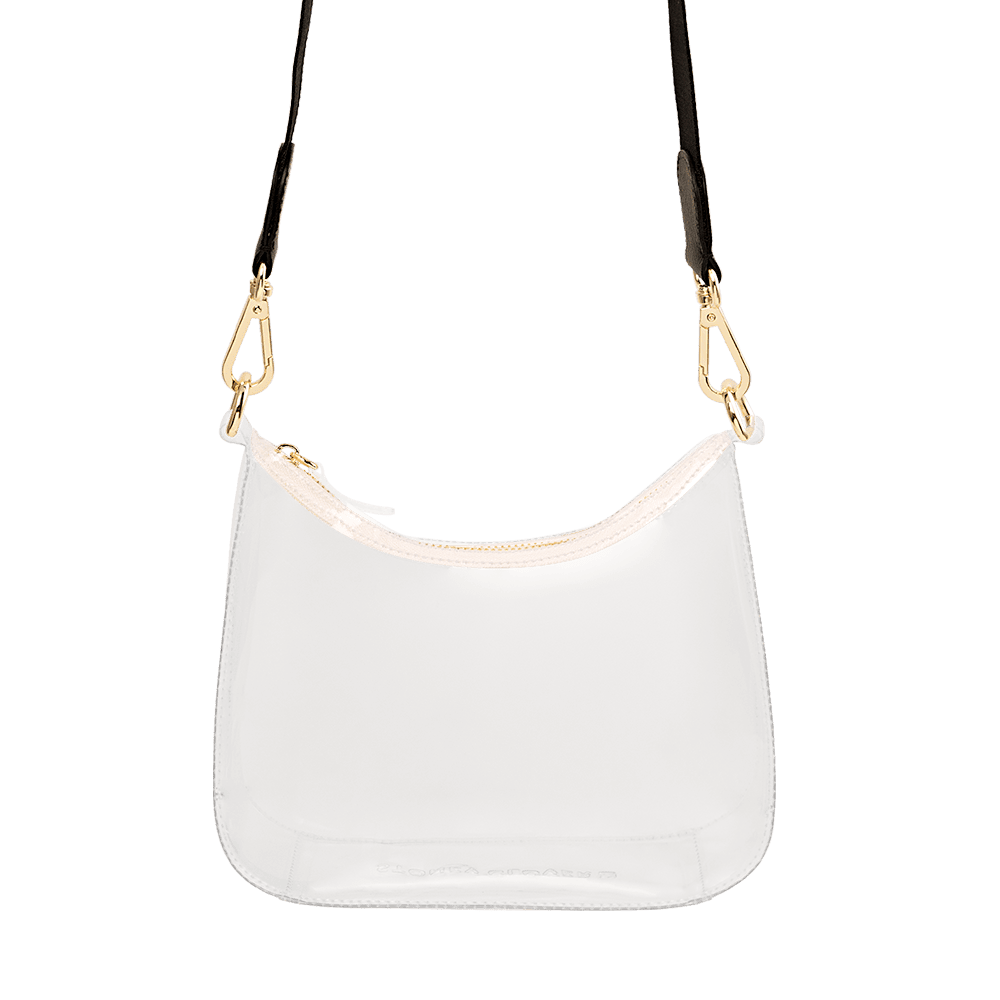Clear Curved Crossbody Bag