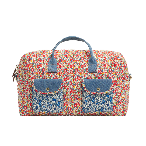 Pocket Duffle Bag Made with Liberty Fabric | Stoney Clover Lane