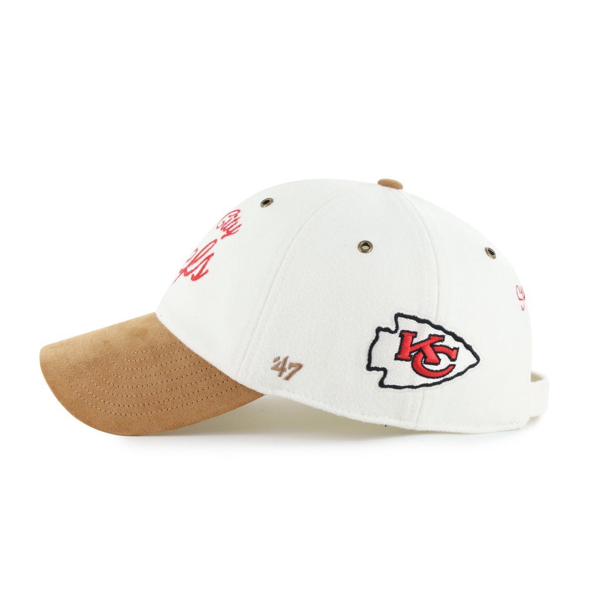 Stoney Clover Lane X '47 Kansas City Chiefs Cross Cursive Clean Up