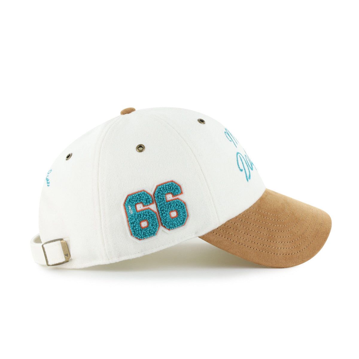 Stoney Clover Lane X '47 Miami Dolphins Cross Cursive Clean Up