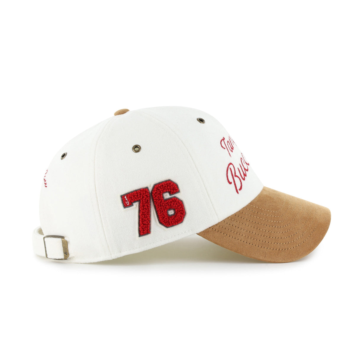 Stoney Clover Lane X '47 Tampa Bay Buccaneers Cross Cursive Clean Up
