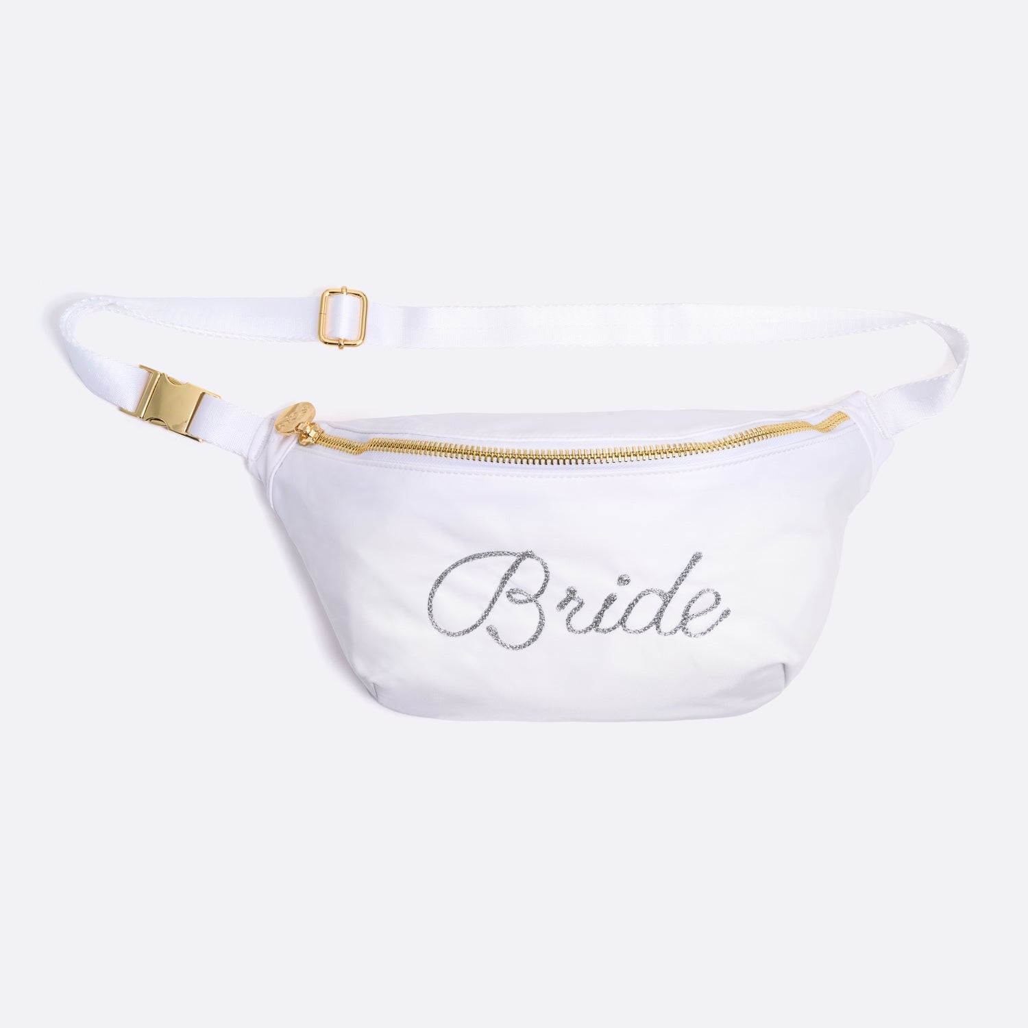 Hand Embroidered Bride Jumbo Fanny Pack