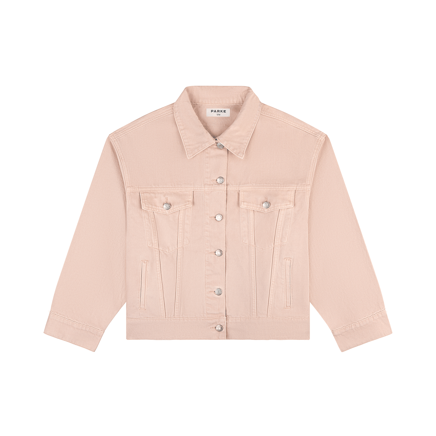Oversized Petal Denim Jacket