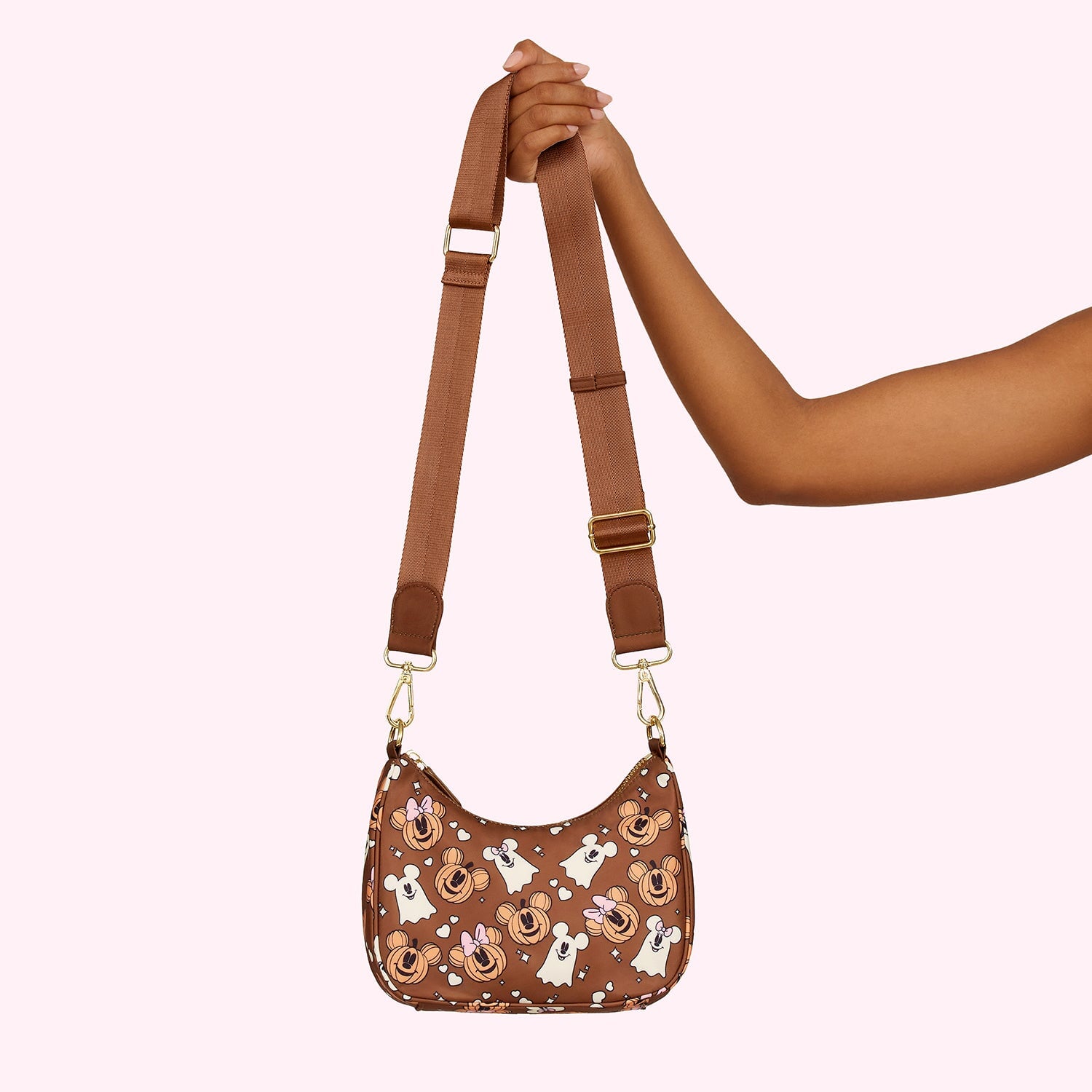 Curved Crossbody Bag