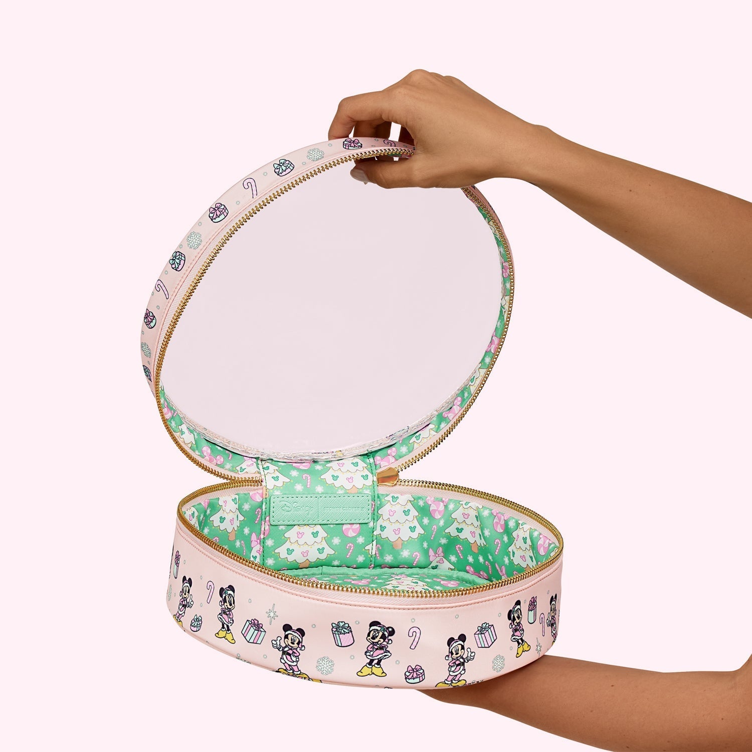 Circle Open Top Pouch