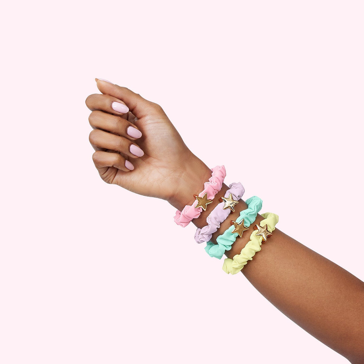 Park & Beach Charm Scrunchie Set